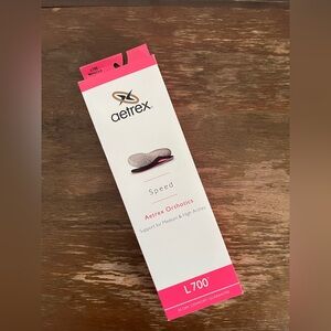 Aetrex women’s speed orthotics for med/high arches, model L700, US 9